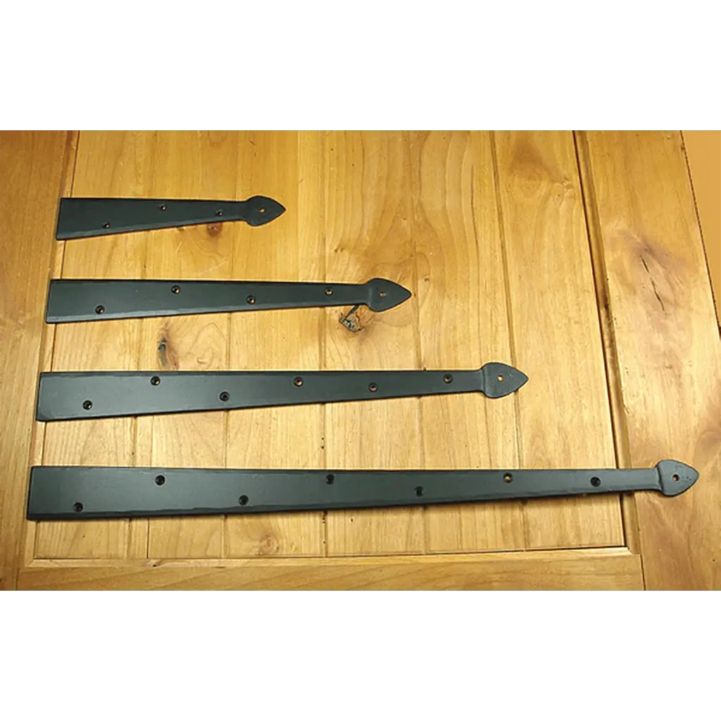 Premium Decorative Spear Dummy Strap Hinge