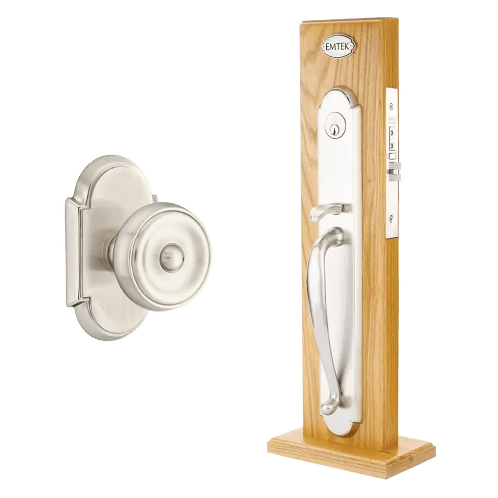 Albany Mortise Entry Set with Waverly Knob