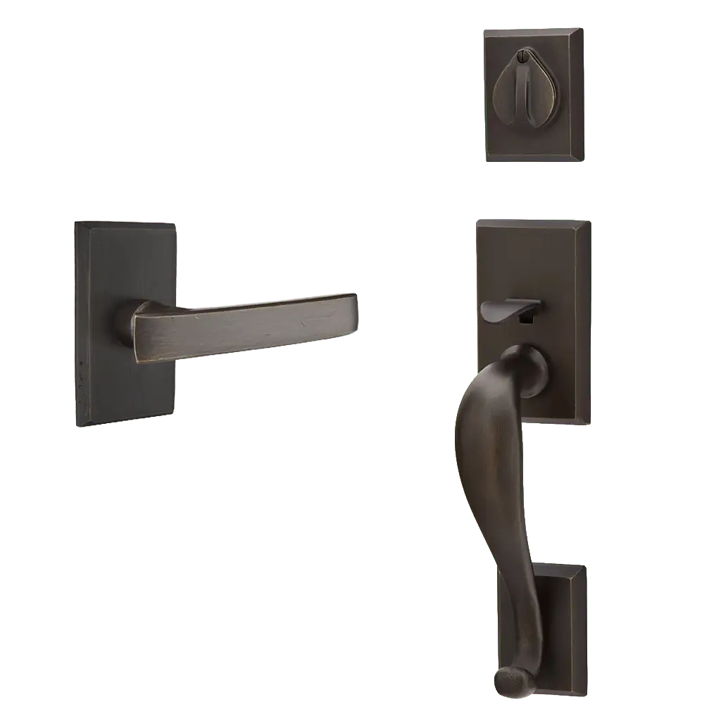 Rectangular Sectional Tubular Entry Set with Yuma Lever