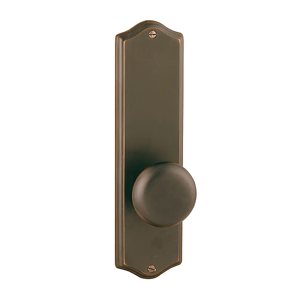 Colonial Non-keyed 9 Inch Overall Sideplate Lock with Providence Knob
