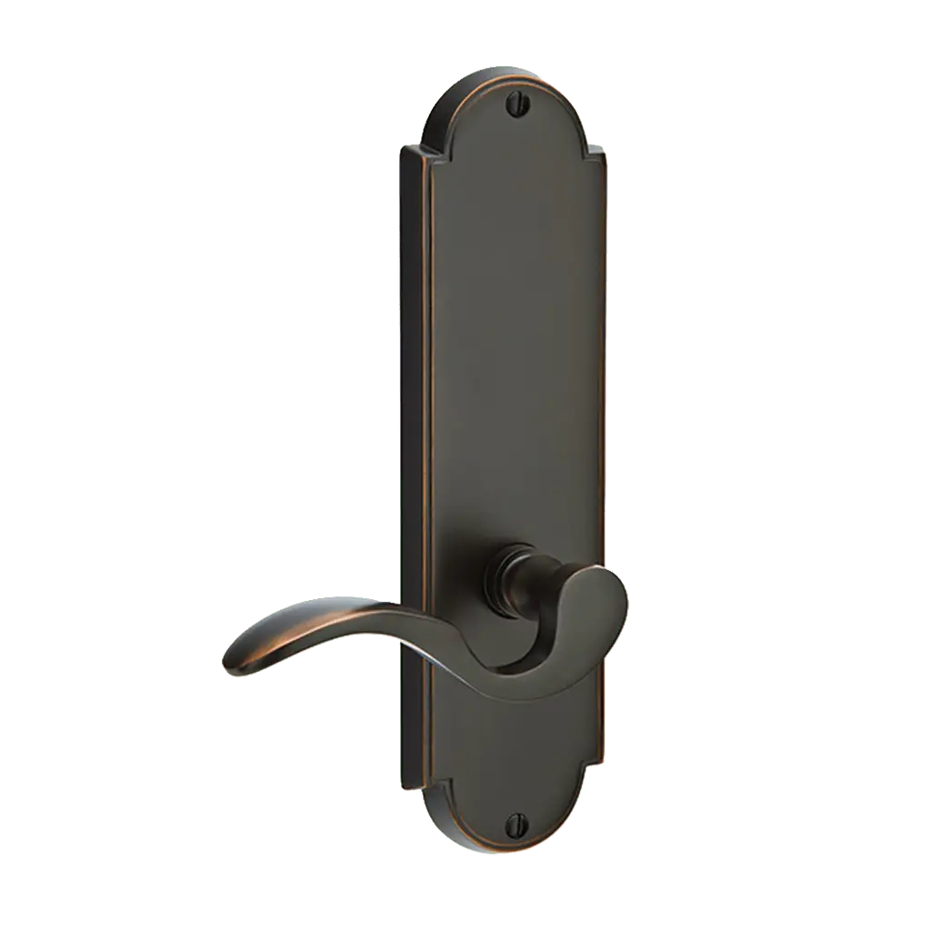 Delaware Non-keyed 9 Inch Overall Sideplate Lock with Cortina Lever