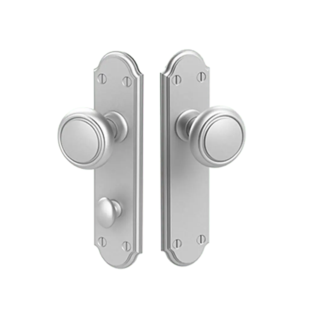 Merit Arch Knob/Knob Screen Door Lock