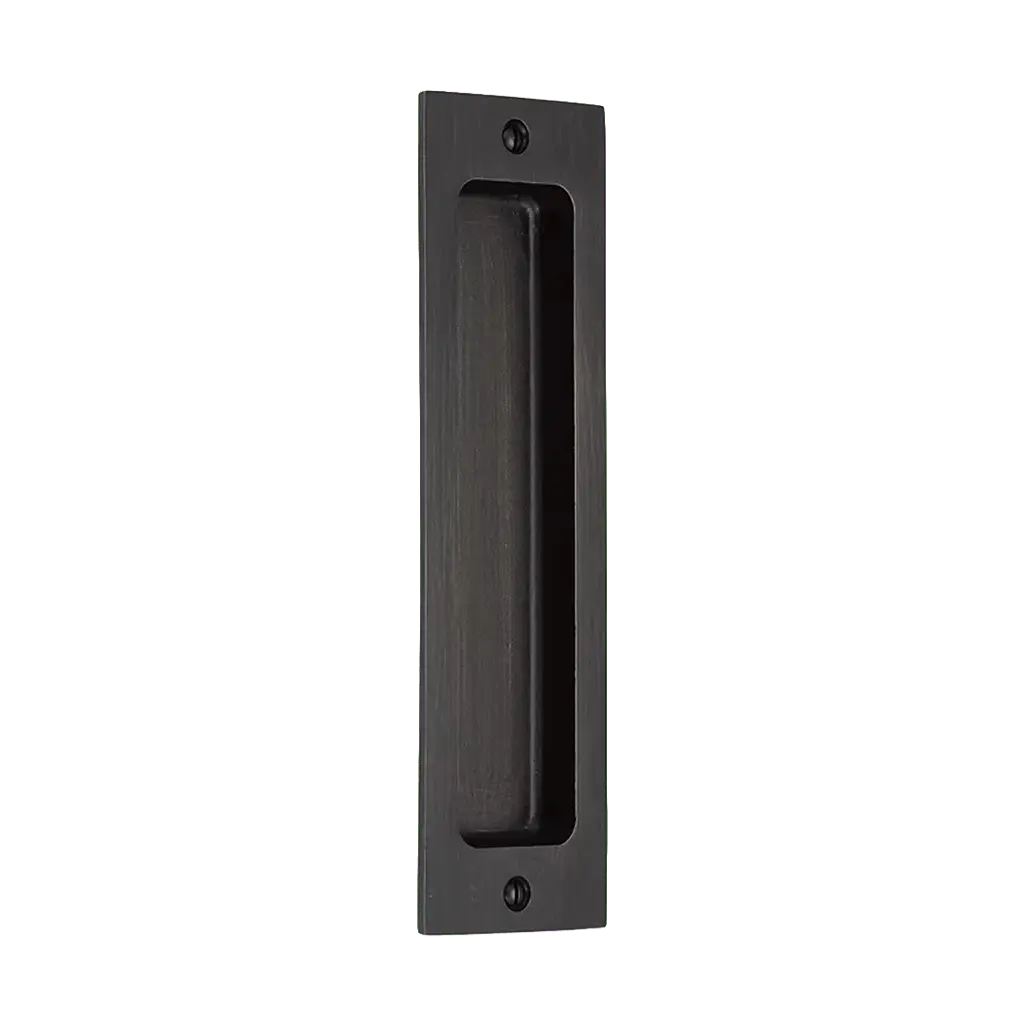 Rustic Modern Rectangular Flush Pull