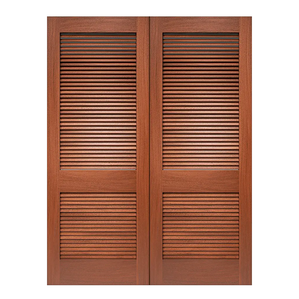 Burnette Double Louver Interior Door