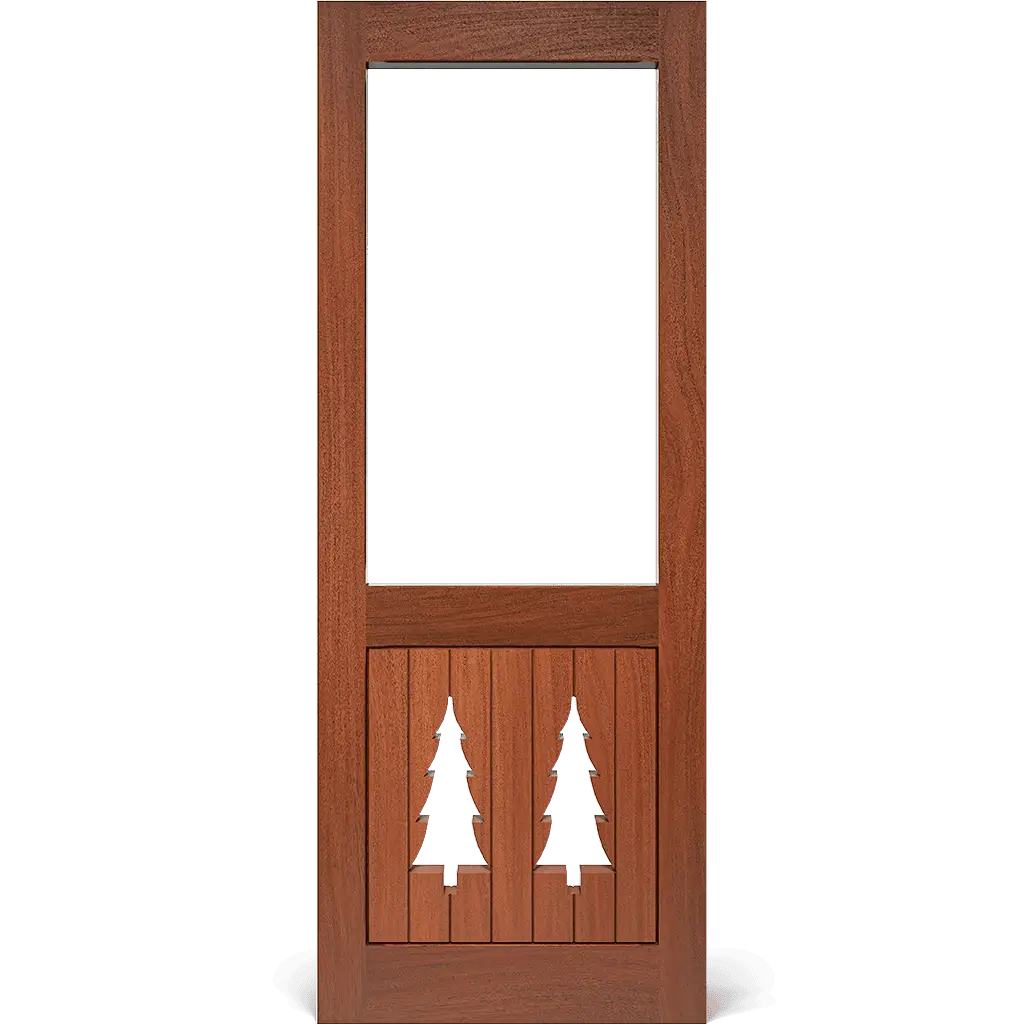Aspen Rustic Screen & Storm Door