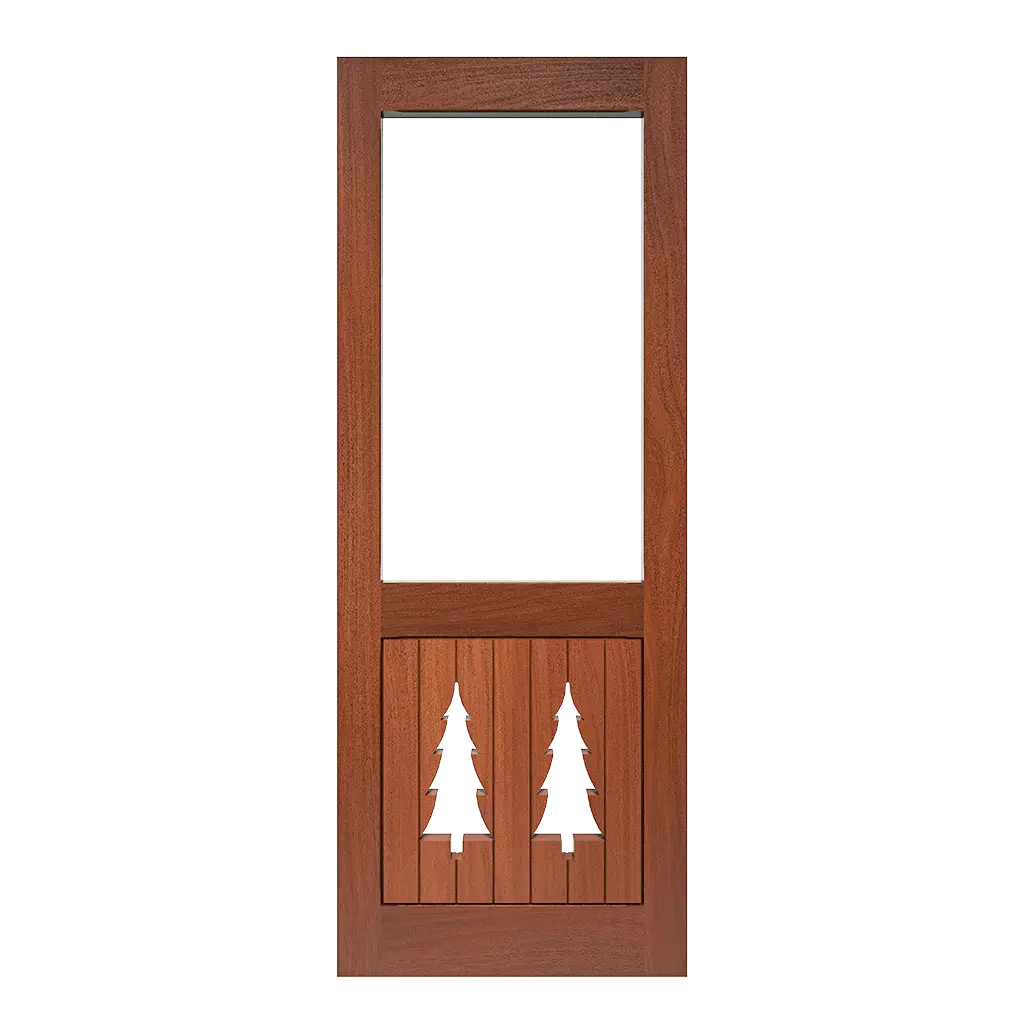 Aspen Rustic Screen & Storm Door