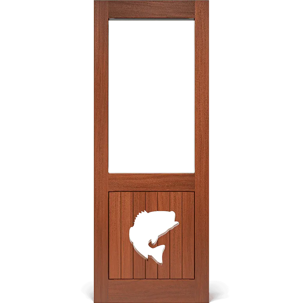 Bass Rustic Screen & Storm Door