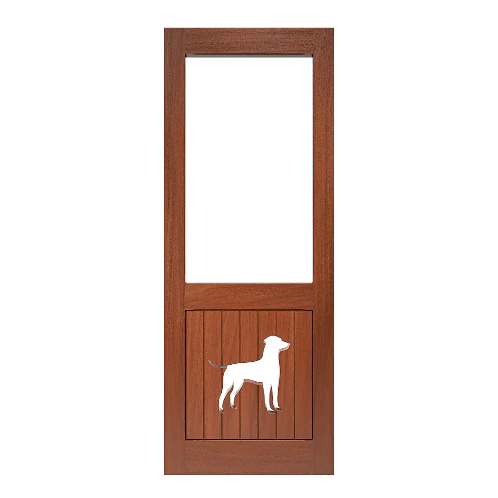 Best Friend Rustic Screen & Storm Door
