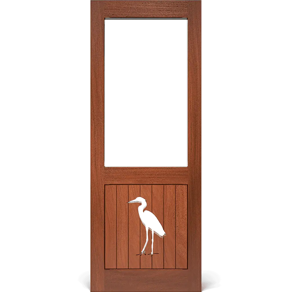 Blue Heron Rustic Screen & Storm Door