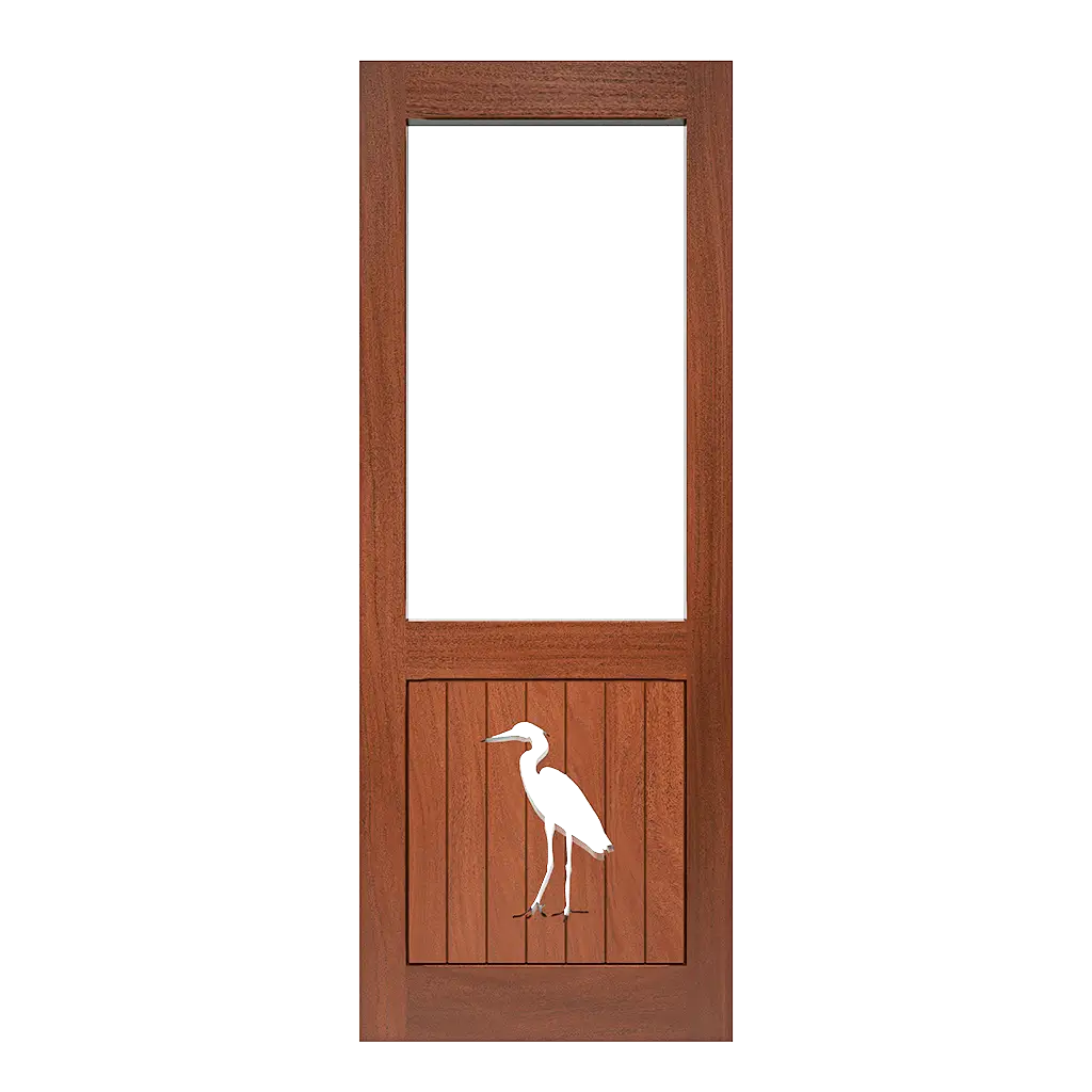 Blue Heron Rustic Screen & Storm Door