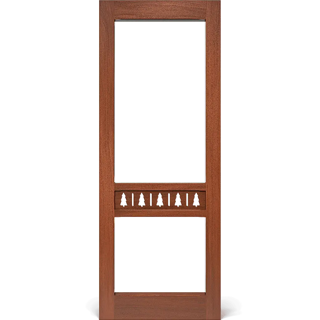 Blue Spruce Rustic Screen & Storm Door