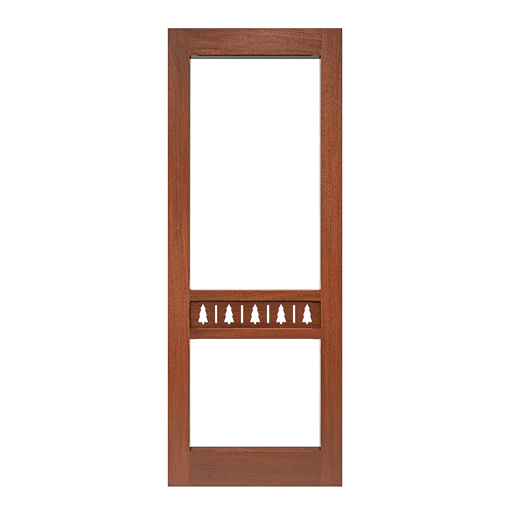 Blue Spruce Rustic Screen & Storm Door