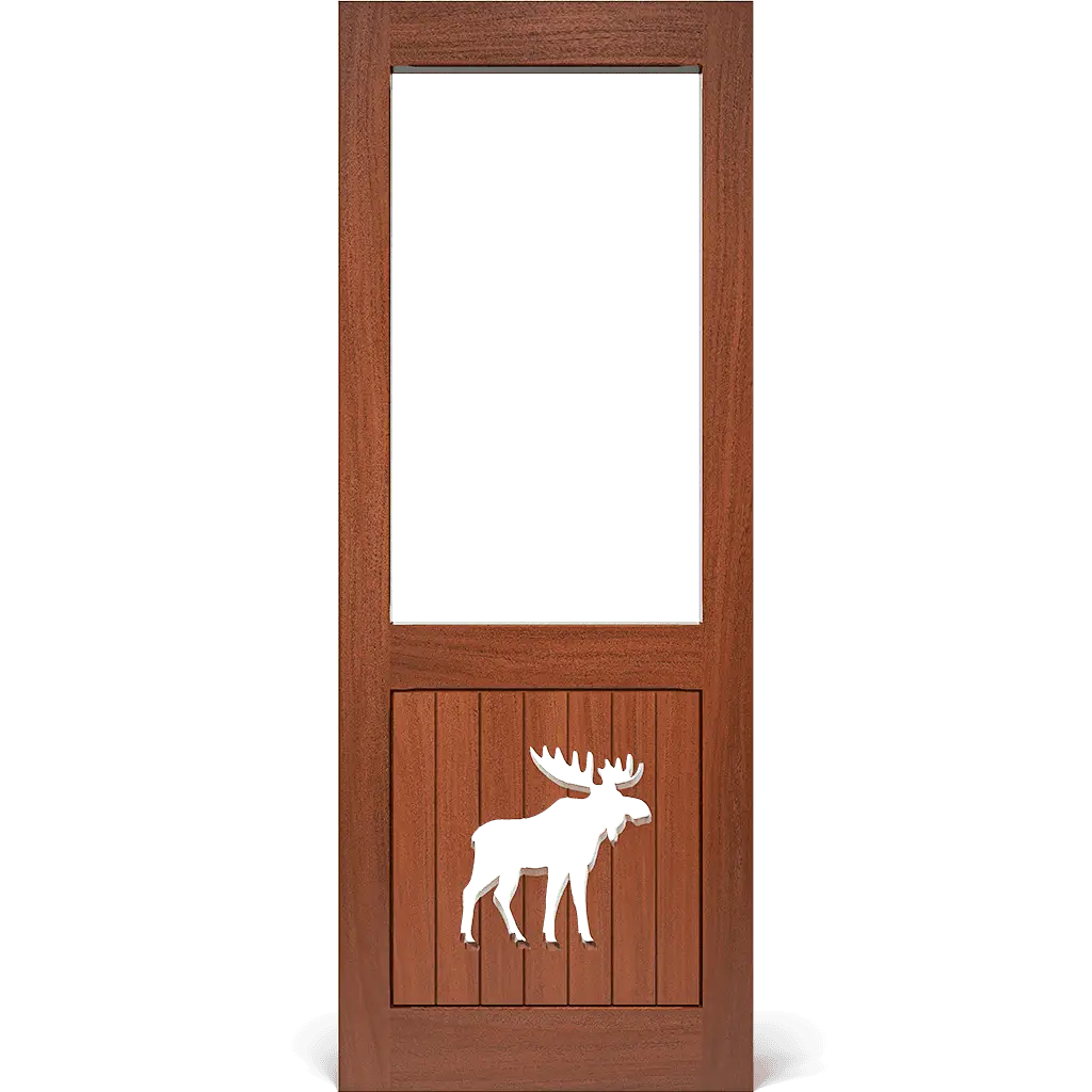 Bull Moose Rustic Screen & Storm Door