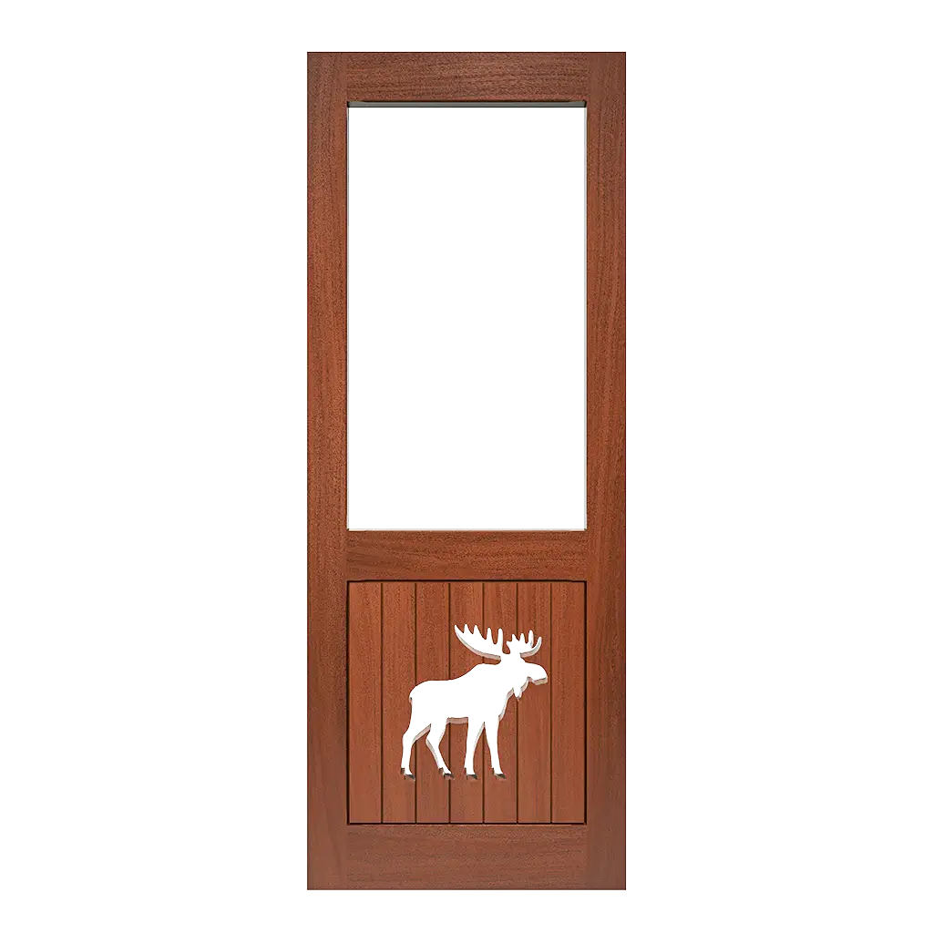 Bull Moose Rustic Screen & Storm Door