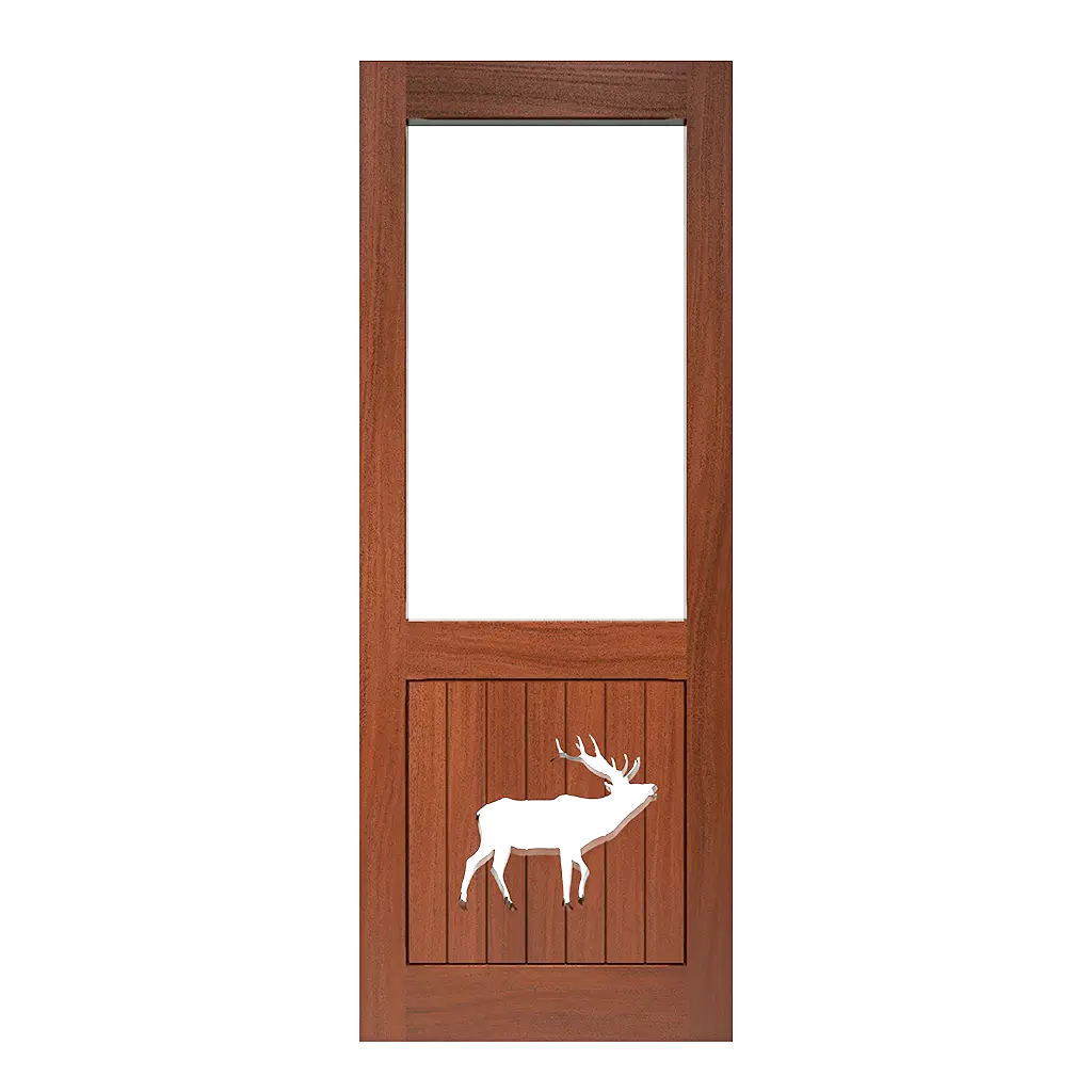 Elk Rustic Screen & Storm Door