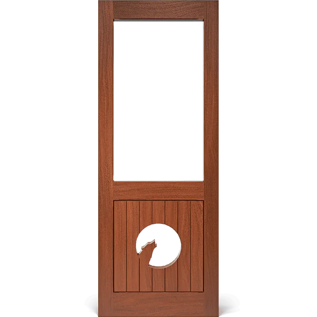 Full Moon Rustic Screen & Storm Door