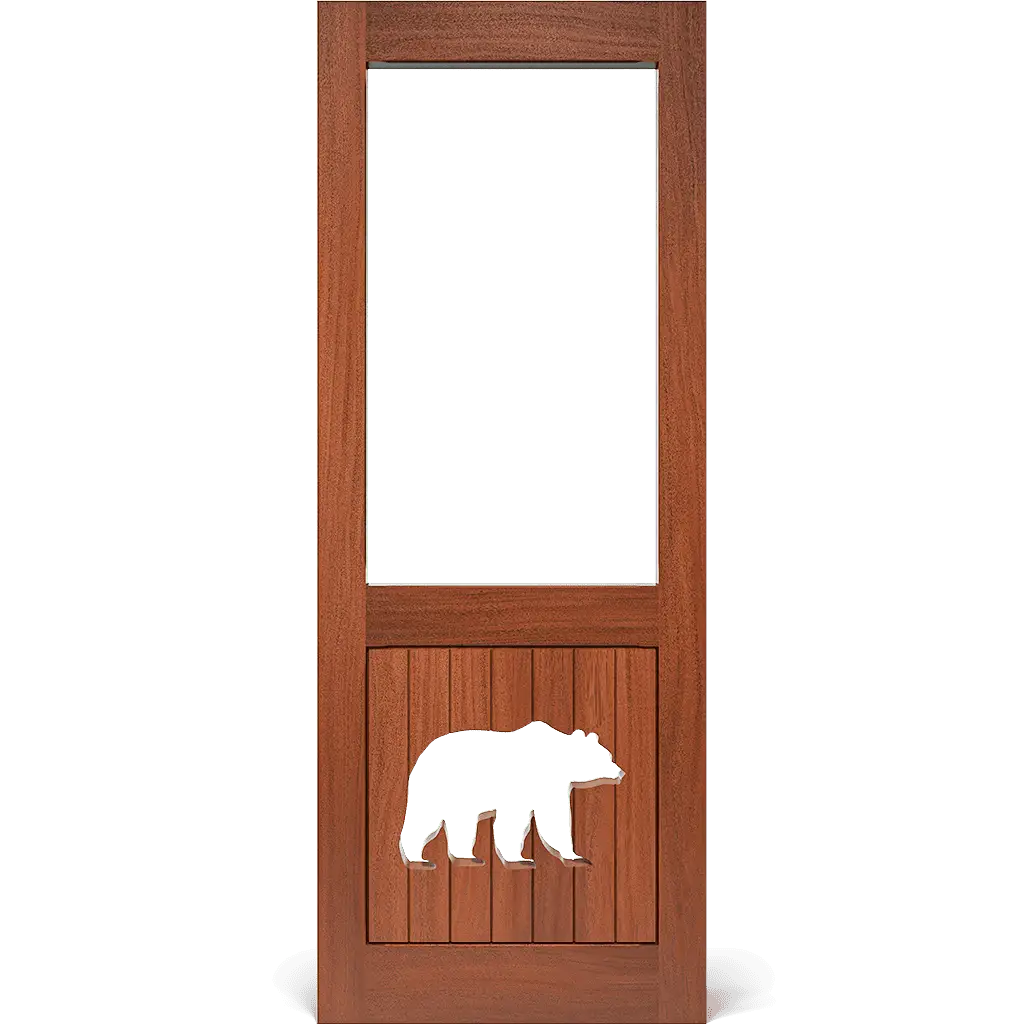 Grizzly Rustic Screen & Storm Door