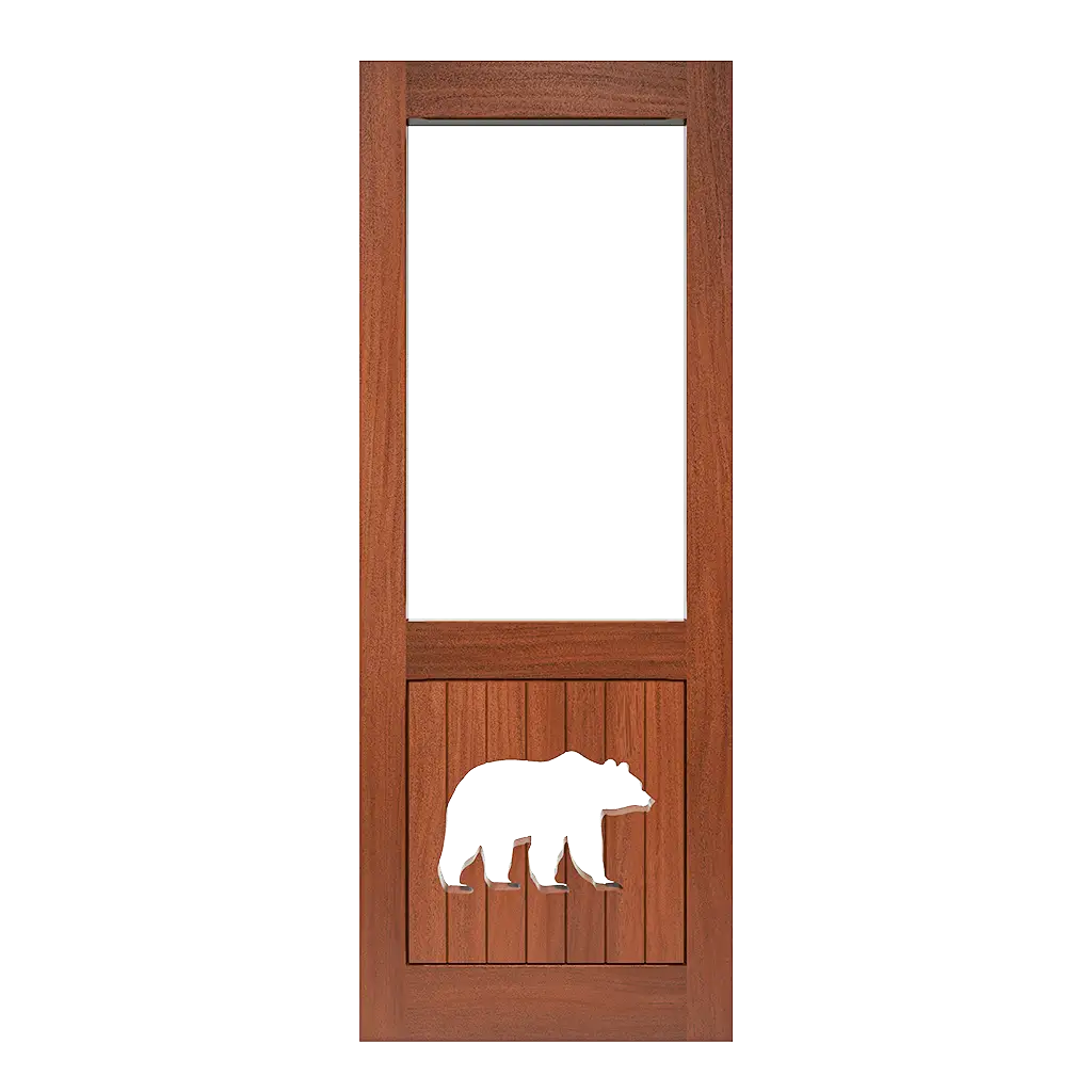 Grizzly Rustic Screen & Storm Door