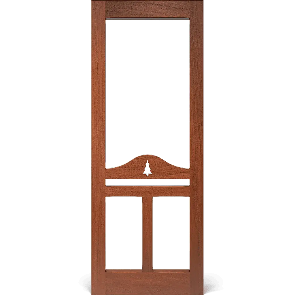Lake View Rustic Screen & Storm Door