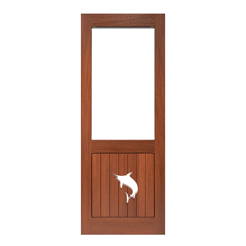 Marlin Rustic Screen & Storm Door