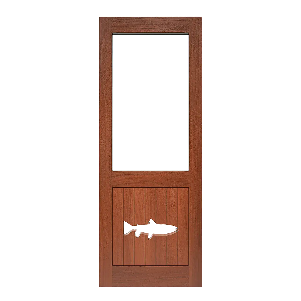 Trout Rustic Screen & Storm Door