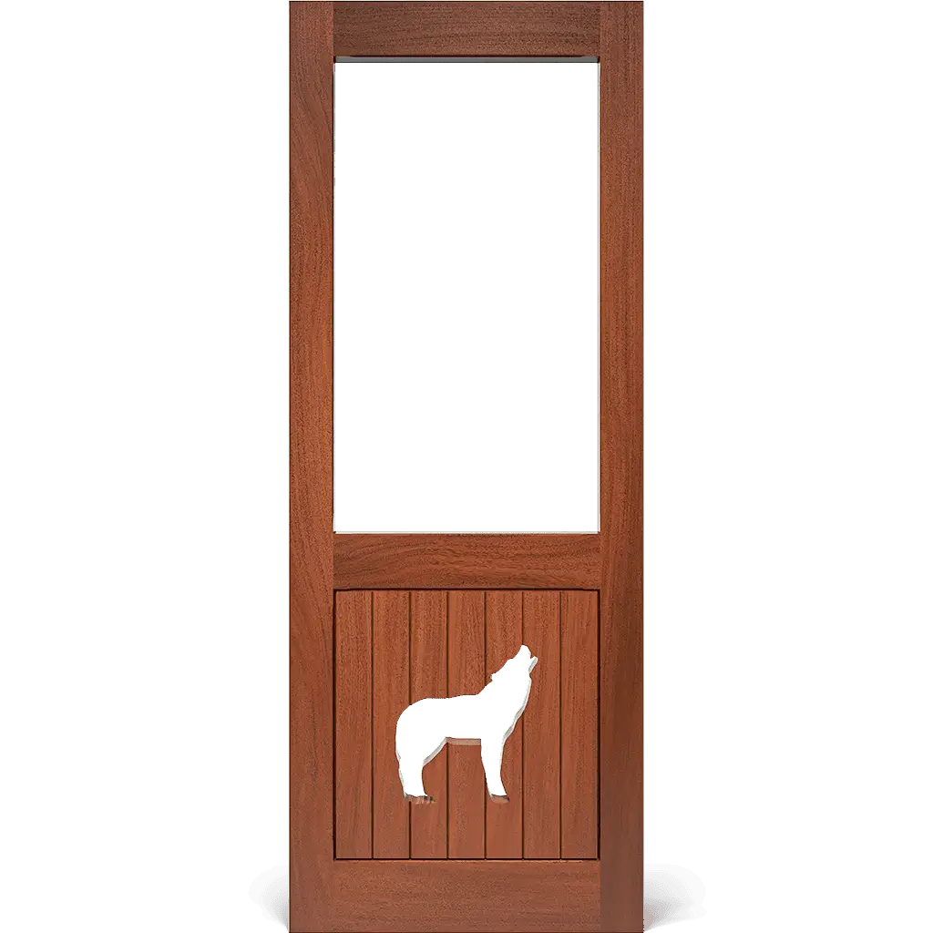 Wolf Rustic Screen & Storm Door