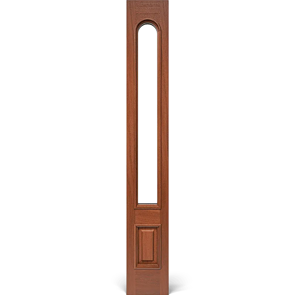 Woodlawn Interior Sidelight with Arched Glass
