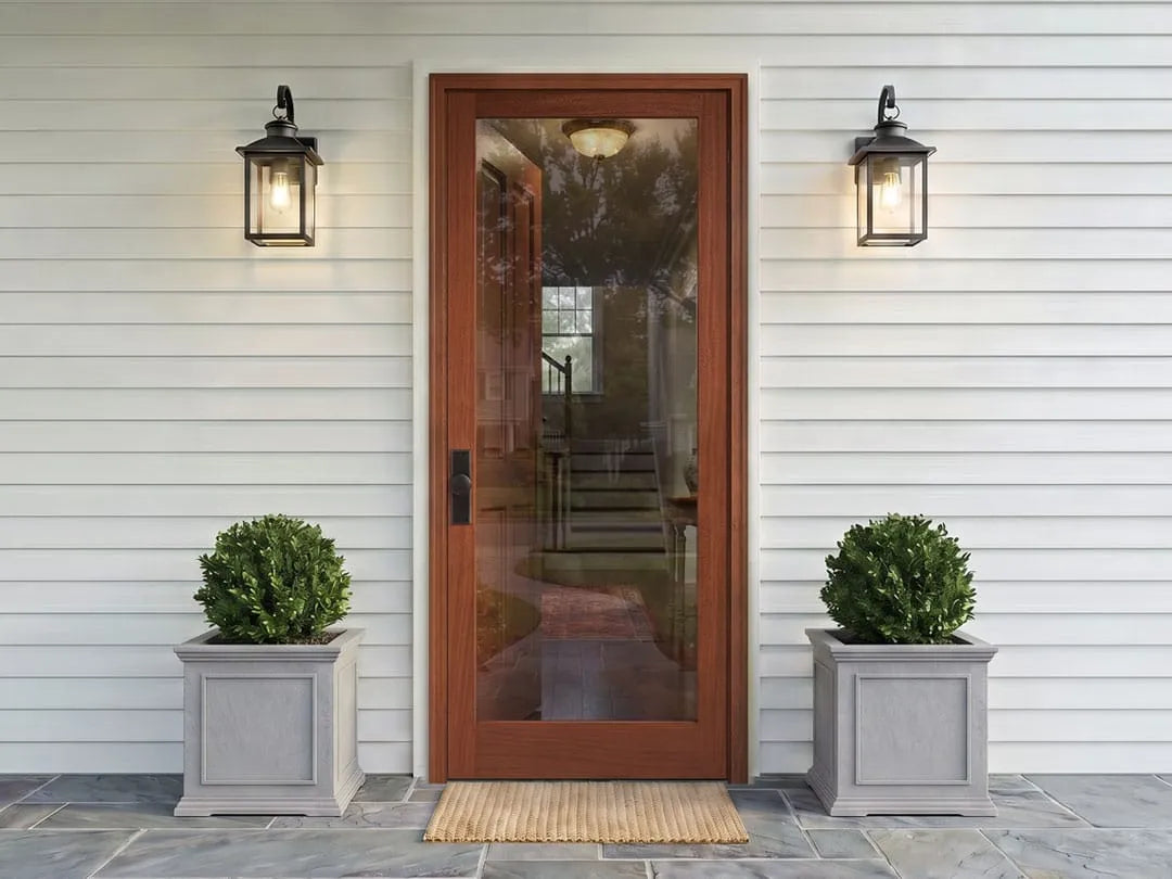 Old-fashioned wood screen doors made for your home