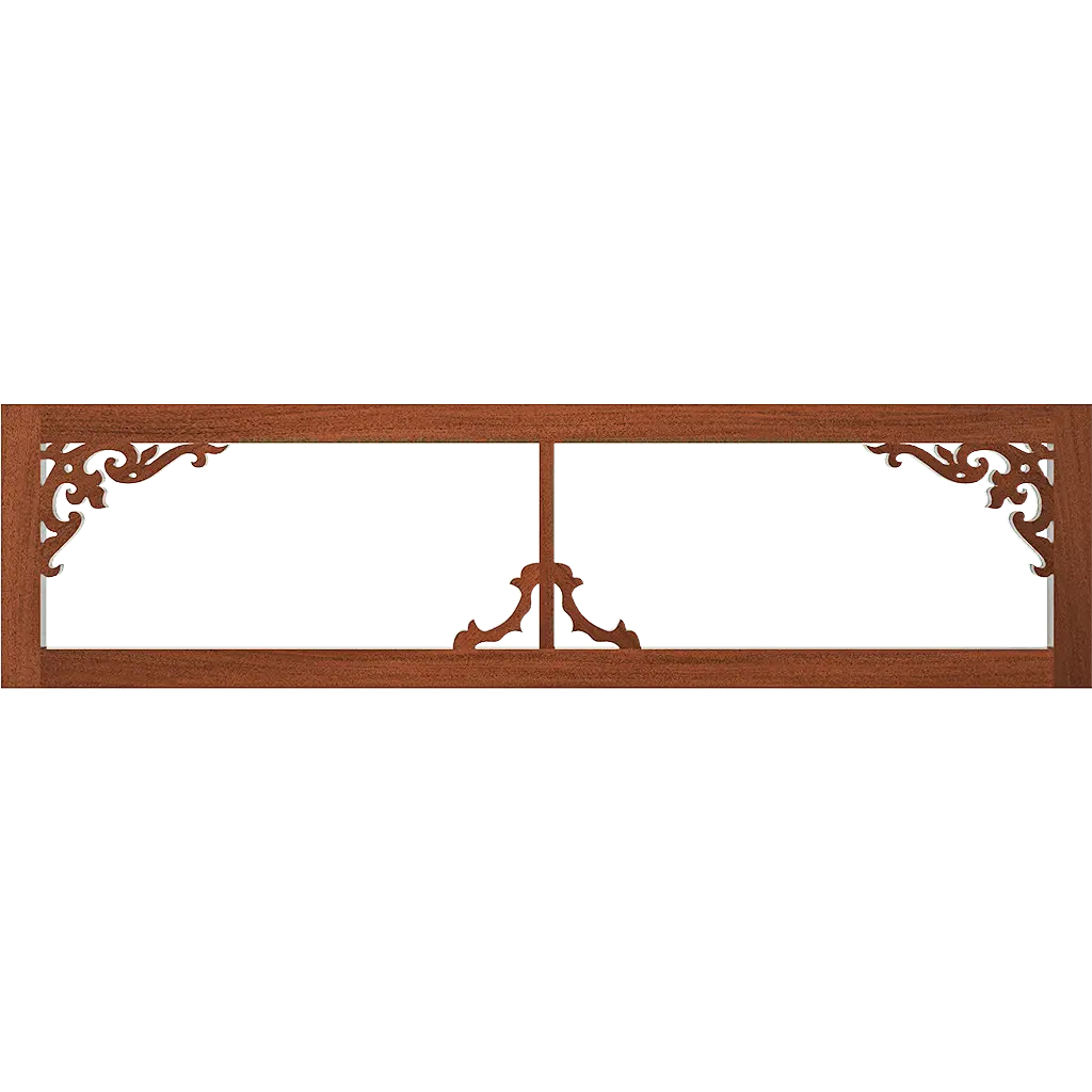 Abbotsford Victorian Screen & Storm Transom