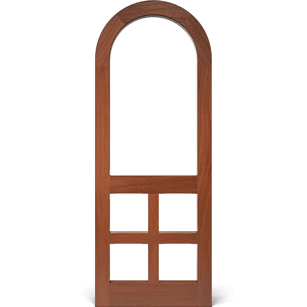 Backyard Round Top Screen & Storm Door