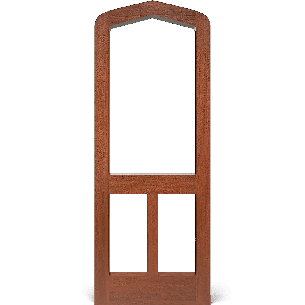 Old Fashion Tudor Arch Screen & Storm Door