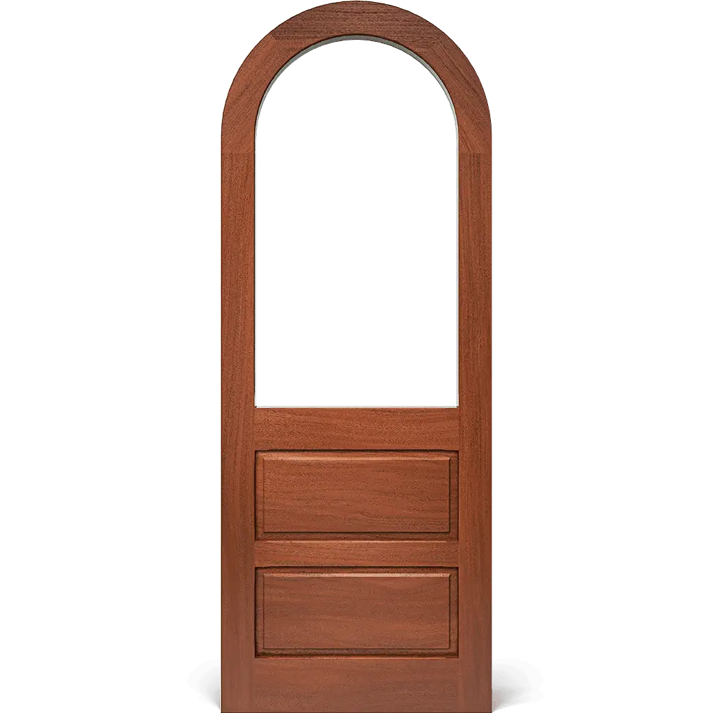 Traditional Round Top Screen & Storm Door