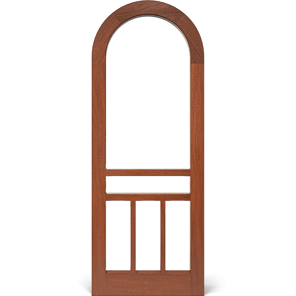 Welcome Round Top Screen & Storm Door