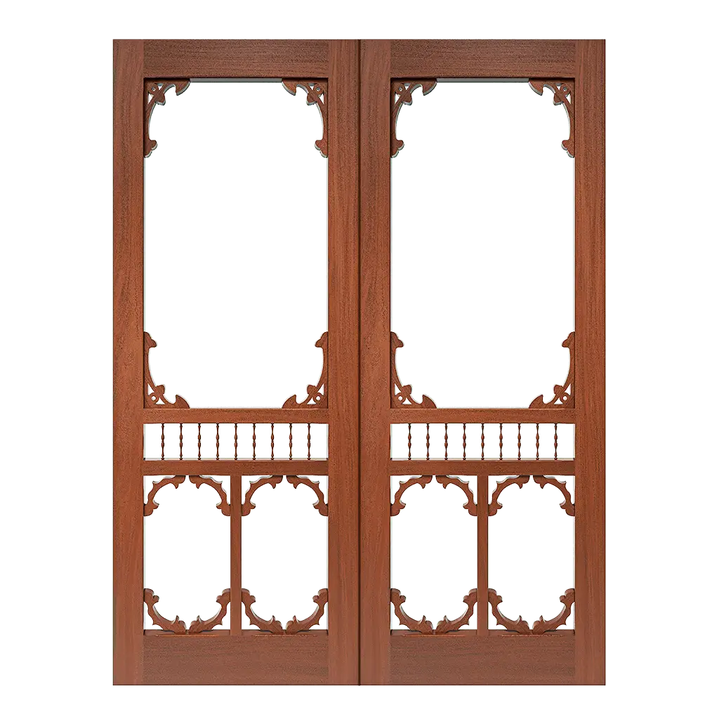 Alexandria Victorian Double Screen & Storm Door