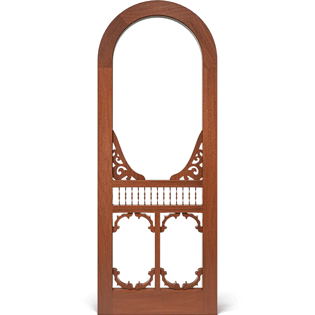 Mademoiselle Round Top Screen & Storm Door