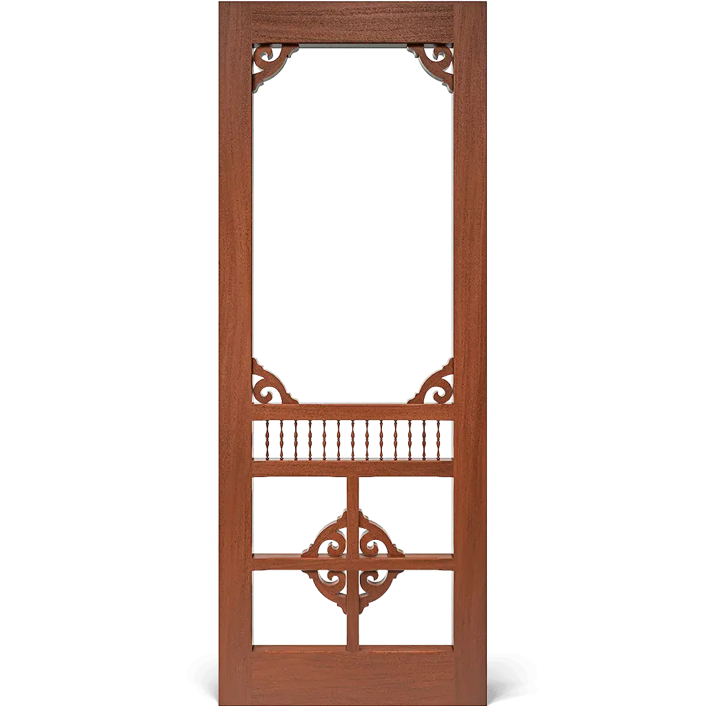 Wisteria Victorian Screen & Storm Door