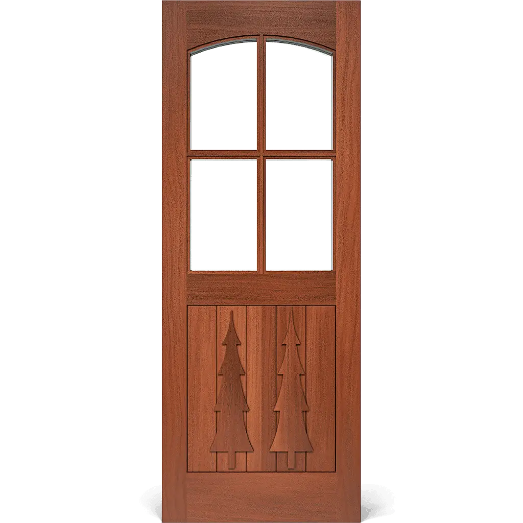 Sagamore Rustic Interior Door with Glass