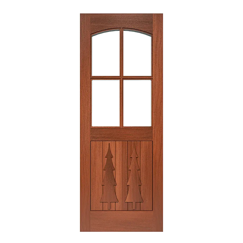 Sagamore Rustic Interior Door with Glass