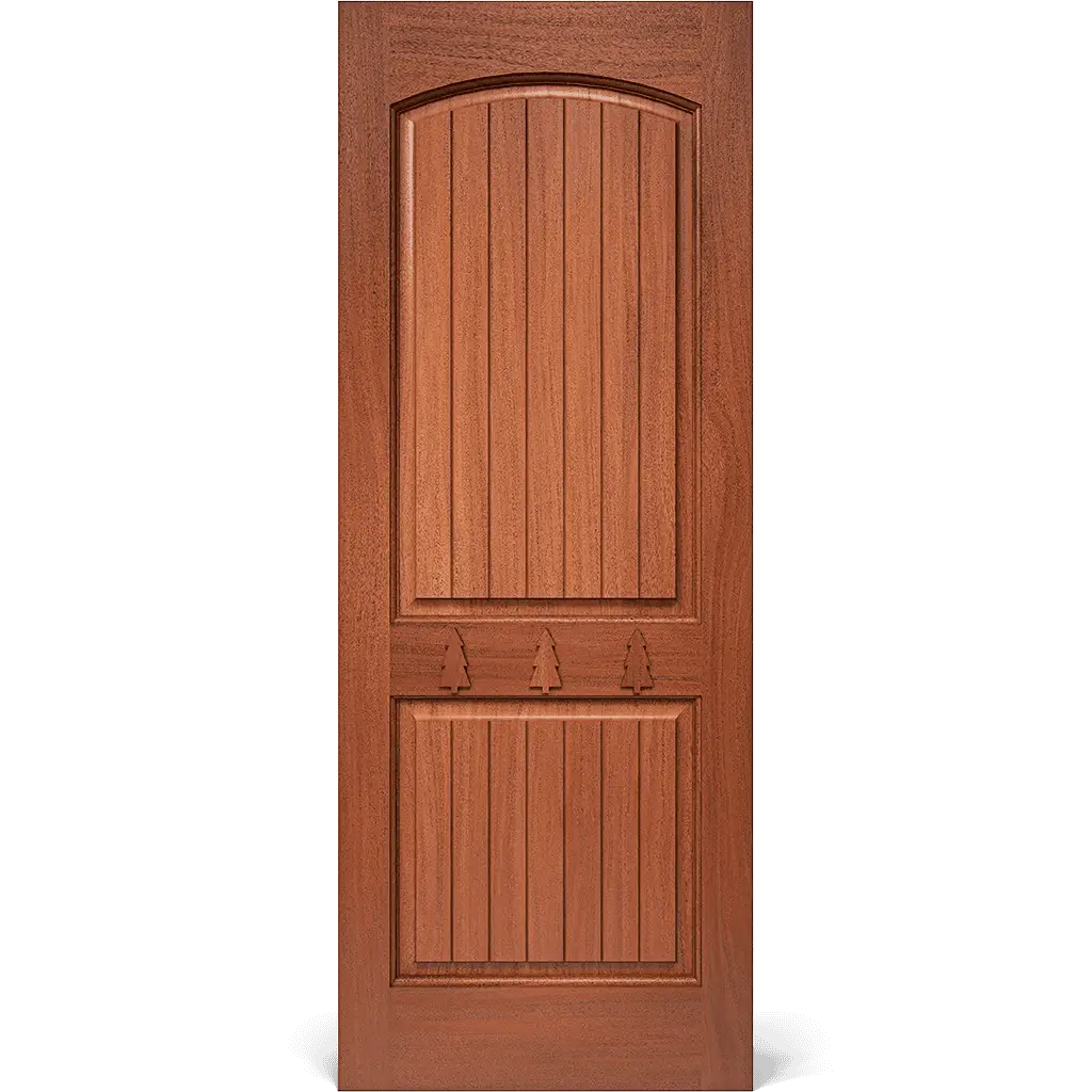 Katia Rustic Solid Wood Exterior Door