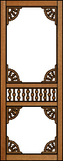 Sassafras Victorian Porch Panel