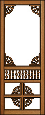 Sonata Victorian Porch Panel