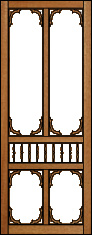 Southern Bell Victorian Porch Panel