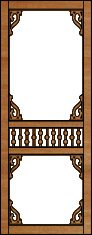 Wellesley Victorian Porch Panel