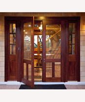 Double Old Fashion screen & storm door