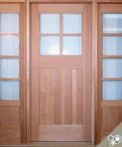 EU117 Glass Panel Entrance Unit
