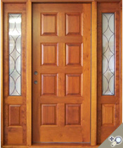 EU120-SG Stained Glass Entrance Unit